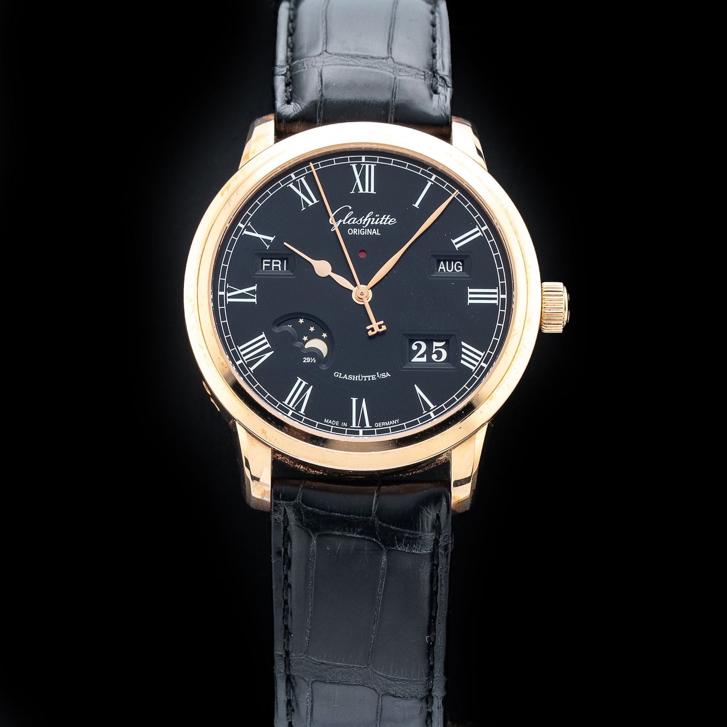 Glash\u00fctte Original Senator Perpetual Calendar 100-02-25-05-04