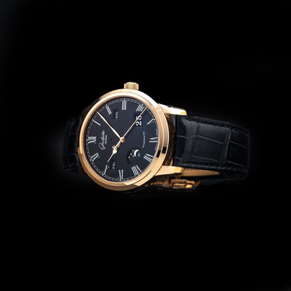 Glash\u00fctte Original Senator Perpetual Calendar 100-02-25-05-04