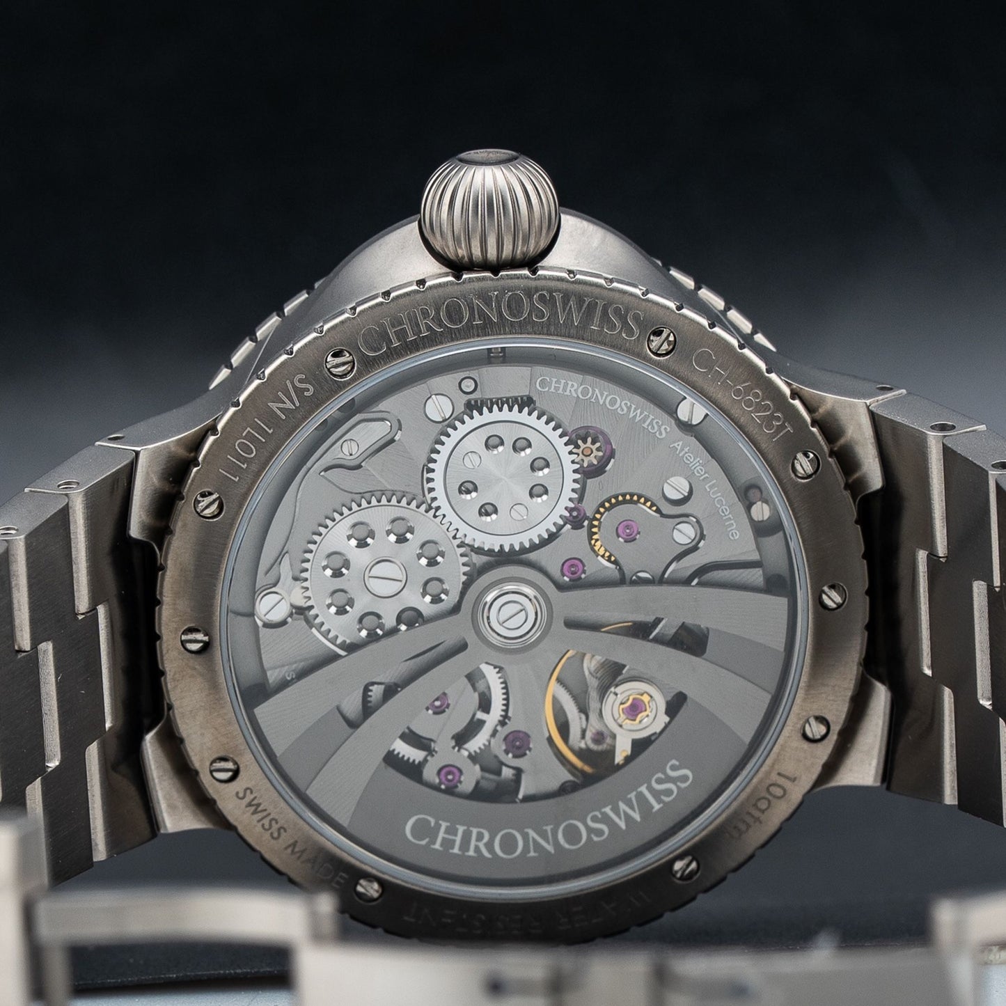 Chronoswiss CH-6823T-BLSI Pulse One Blue