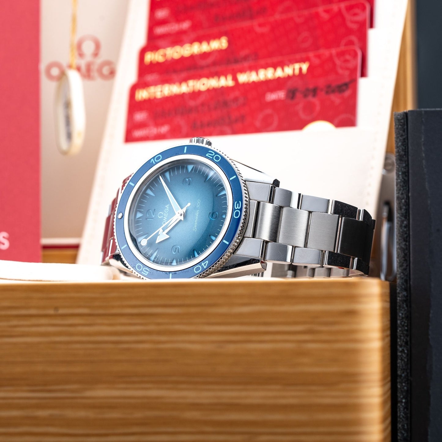 Omega Seamaster 300 Summer Blue Heritage 234.30.41.21.03.002