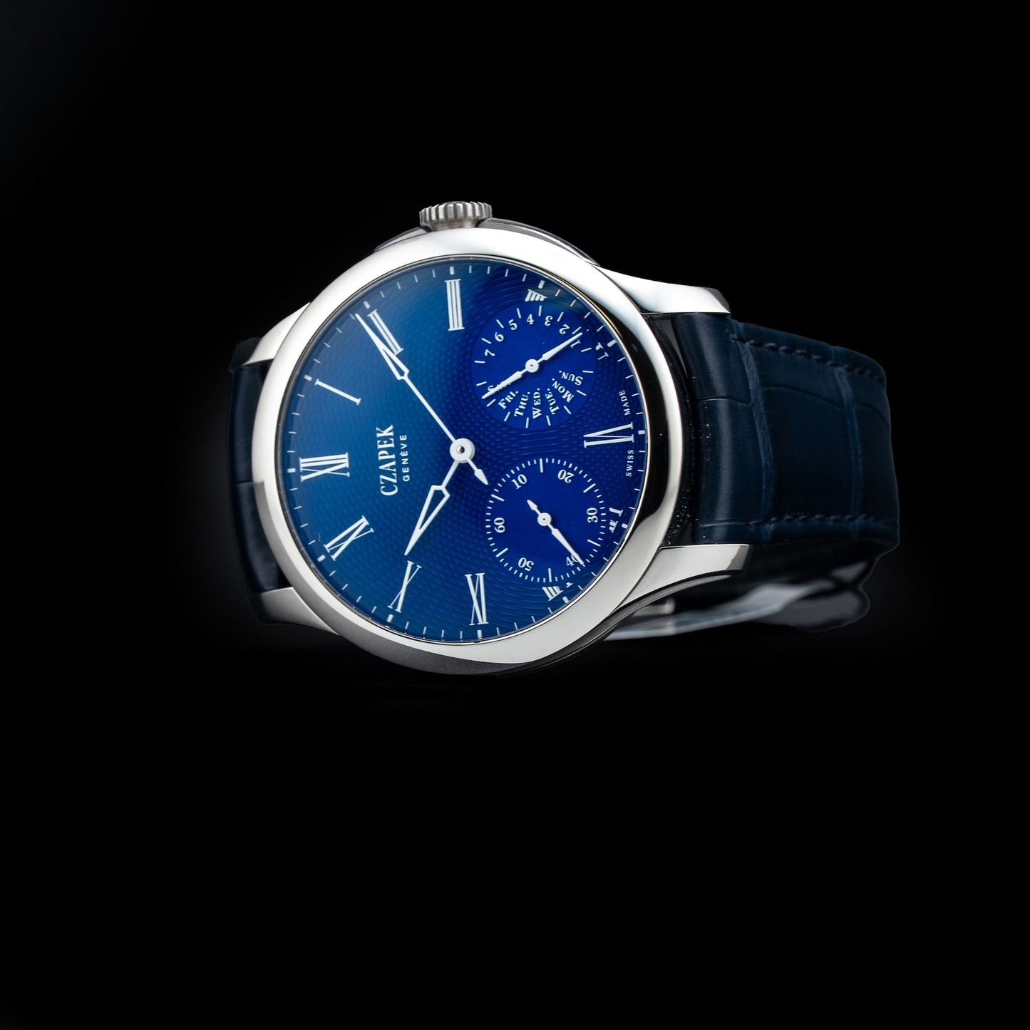 Czapek Quai Des Bergues Sapphire Blue L
