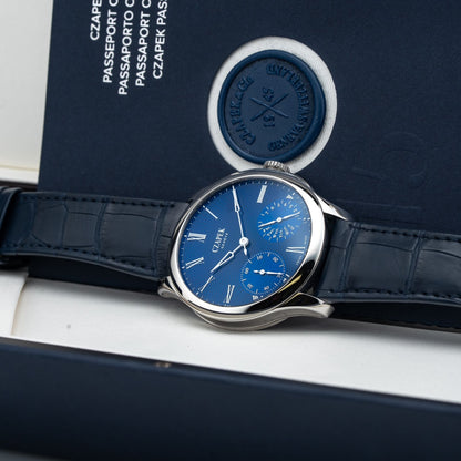 Czapek Quai Des Bergues Sapphire Blue L
