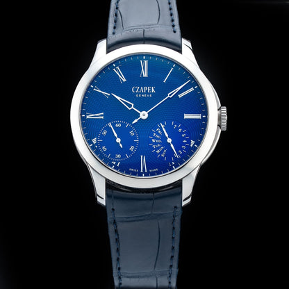 Czapek Quai Des Bergues Sapphire Blue L