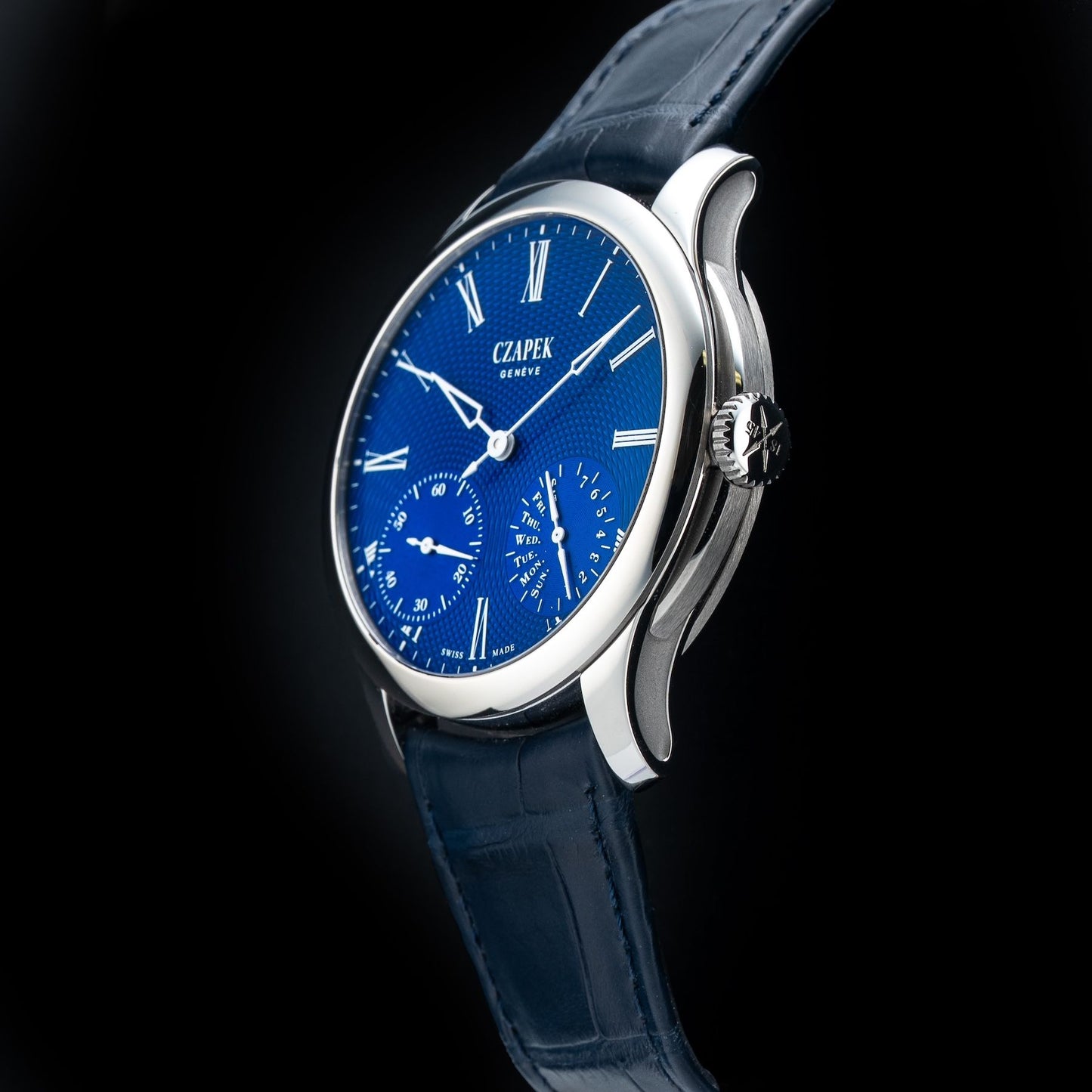 Czapek Quai Des Bergues Sapphire Blue L