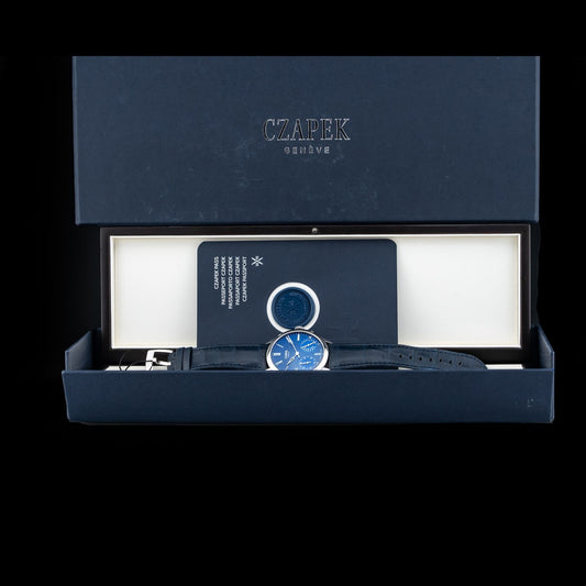 Czapek Quai Des Bergues Sapphire Blue L