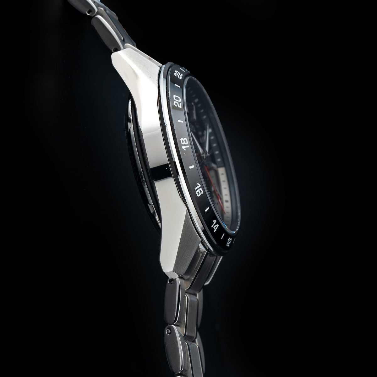 Seiko Presage SPB221 GMT Black Dial