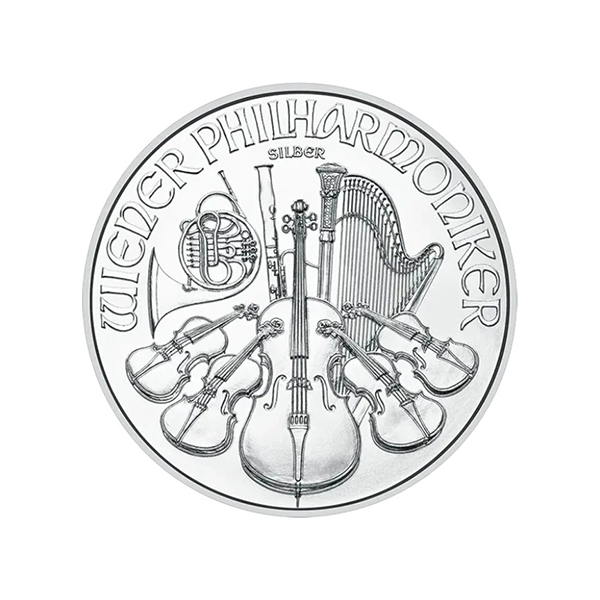 1oz Silver Four-leaf Clover Medal