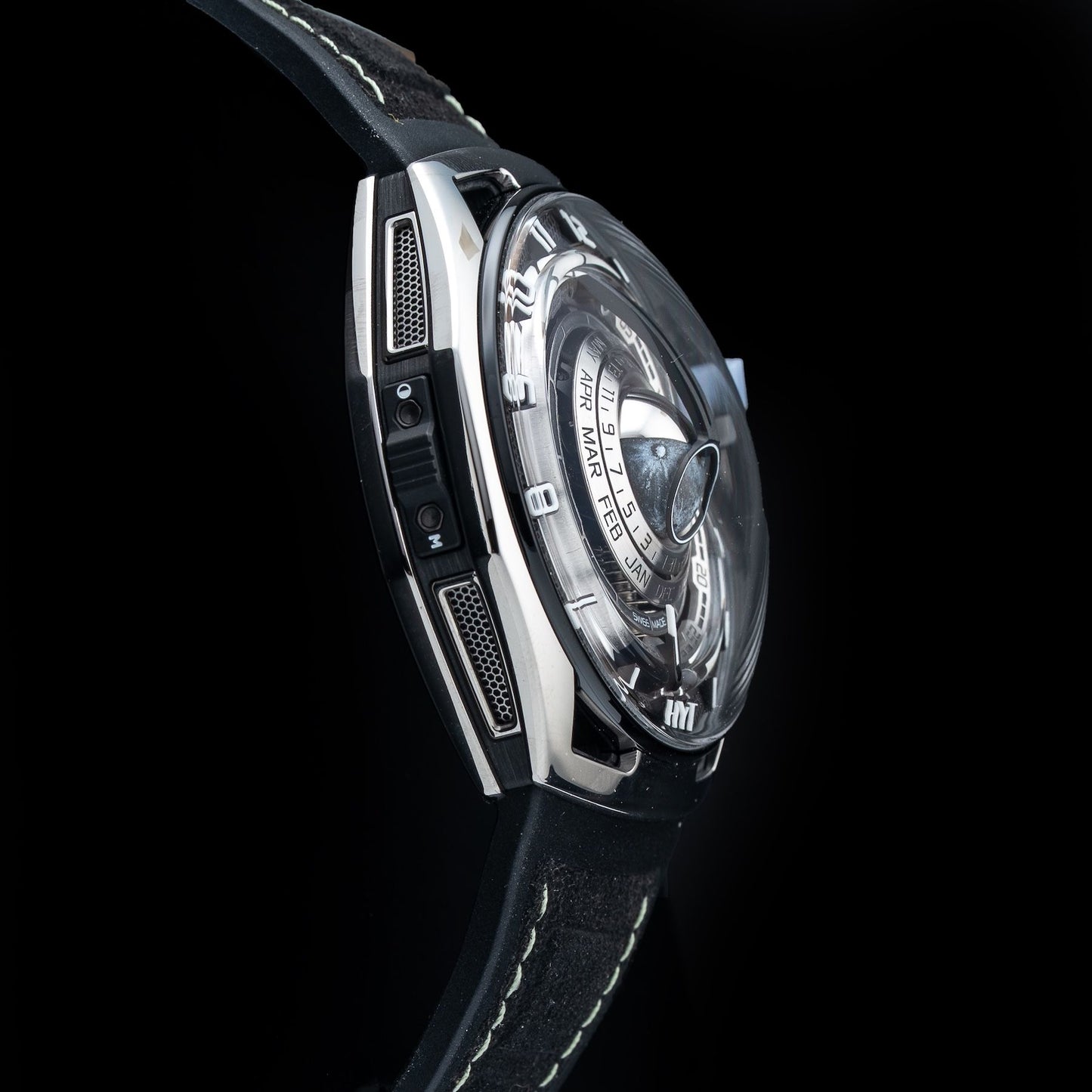 HYT H02981-A Moon Runner Grey Ghost Limited Edition