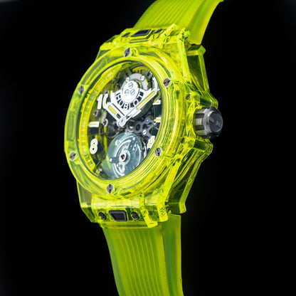 Hublot Tourbillon Automatic Yellow Neon Saxem 429.JY.0120.RT