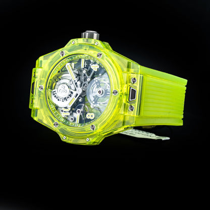 Hublot Tourbillon Automatic Yellow Neon Saxem 429.JY.0120.RT