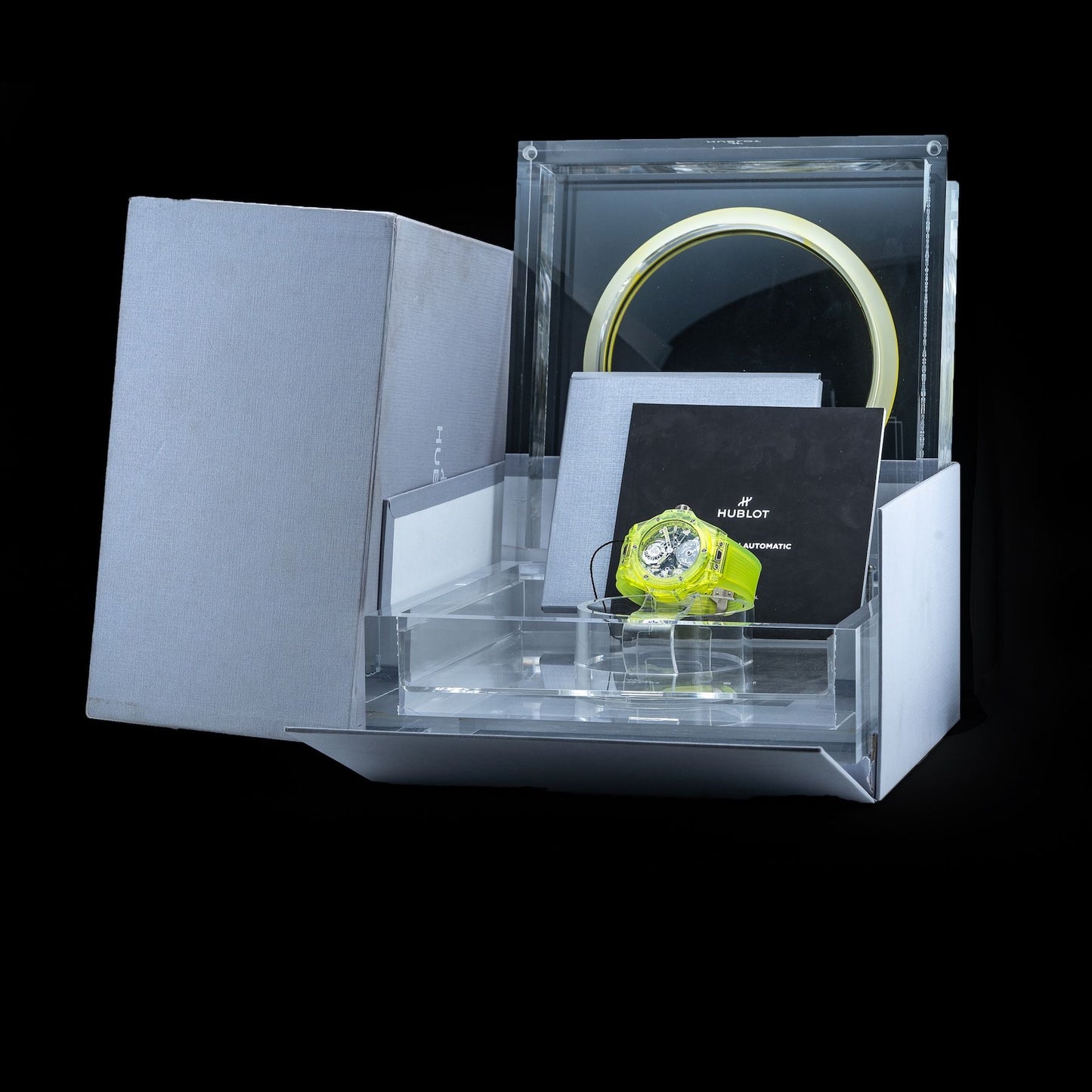 Hublot Tourbillon Automatic Yellow Neon Saxem 429.JY.0120.RT