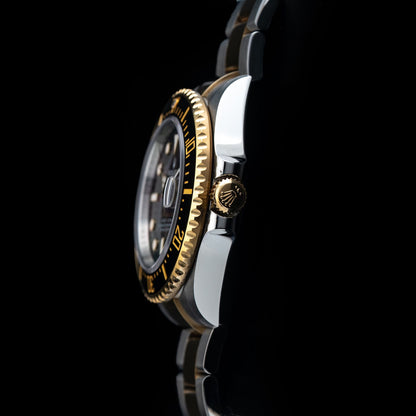 Rolex Sea-Dweller Black Dial 43mm Two Tone Oyster M126603-0001