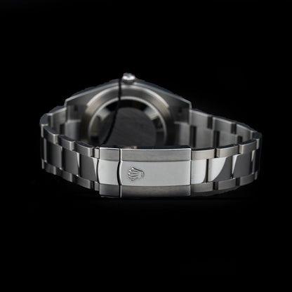 Rolex Datejust 41 Blue Roman Dial Fluted Bezel M126334-0025
