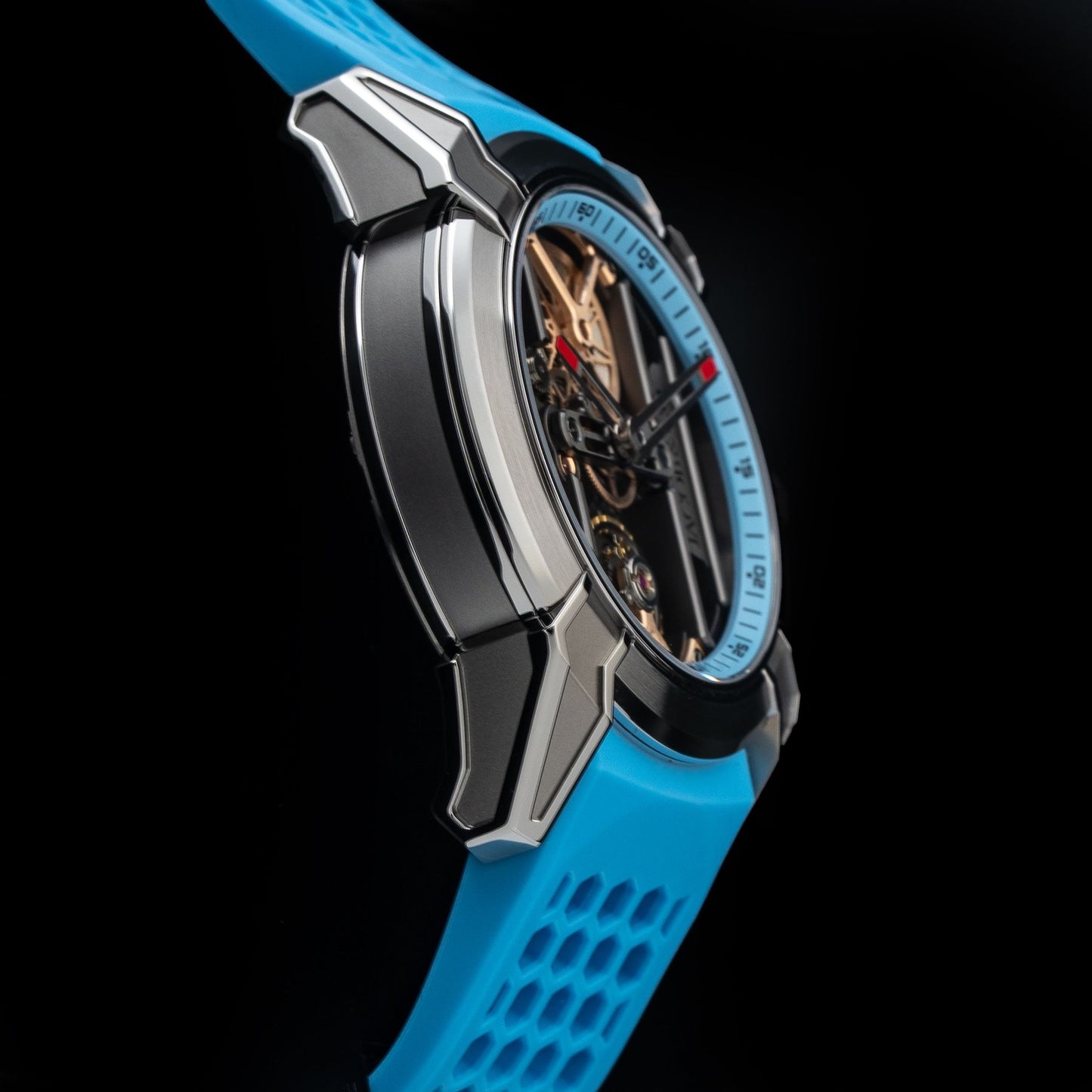 Jacob & Co. Epic X Skeleton Light Blue EX110.20.AA.AJ.A