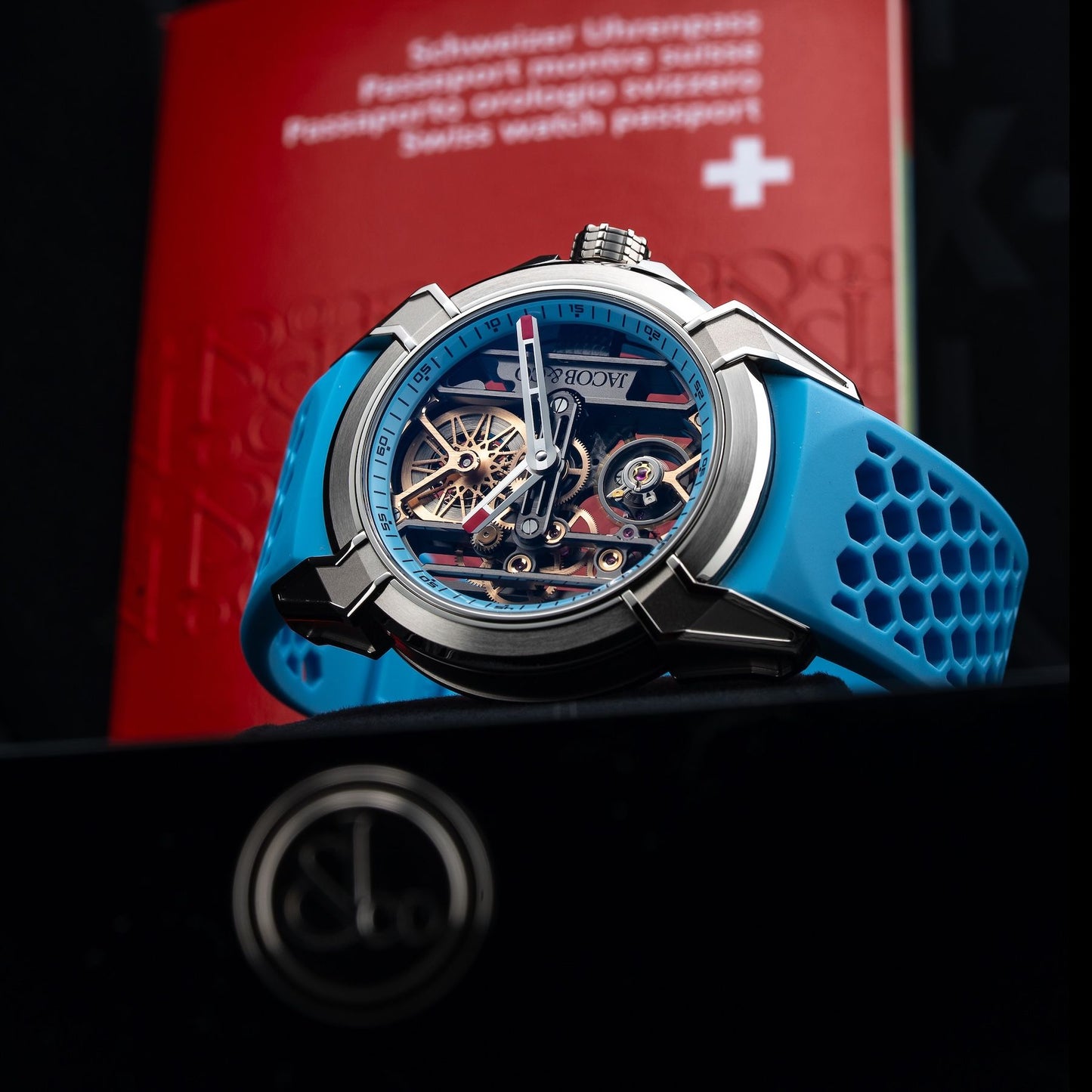 Jacob & Co. Epic X Skeleton Light Blue EX110.20.AA.AJ.A