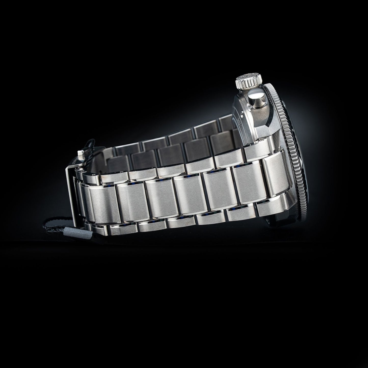 Longines L3.821.1.53.6 Spirit Anthracite Dial on Bracelet