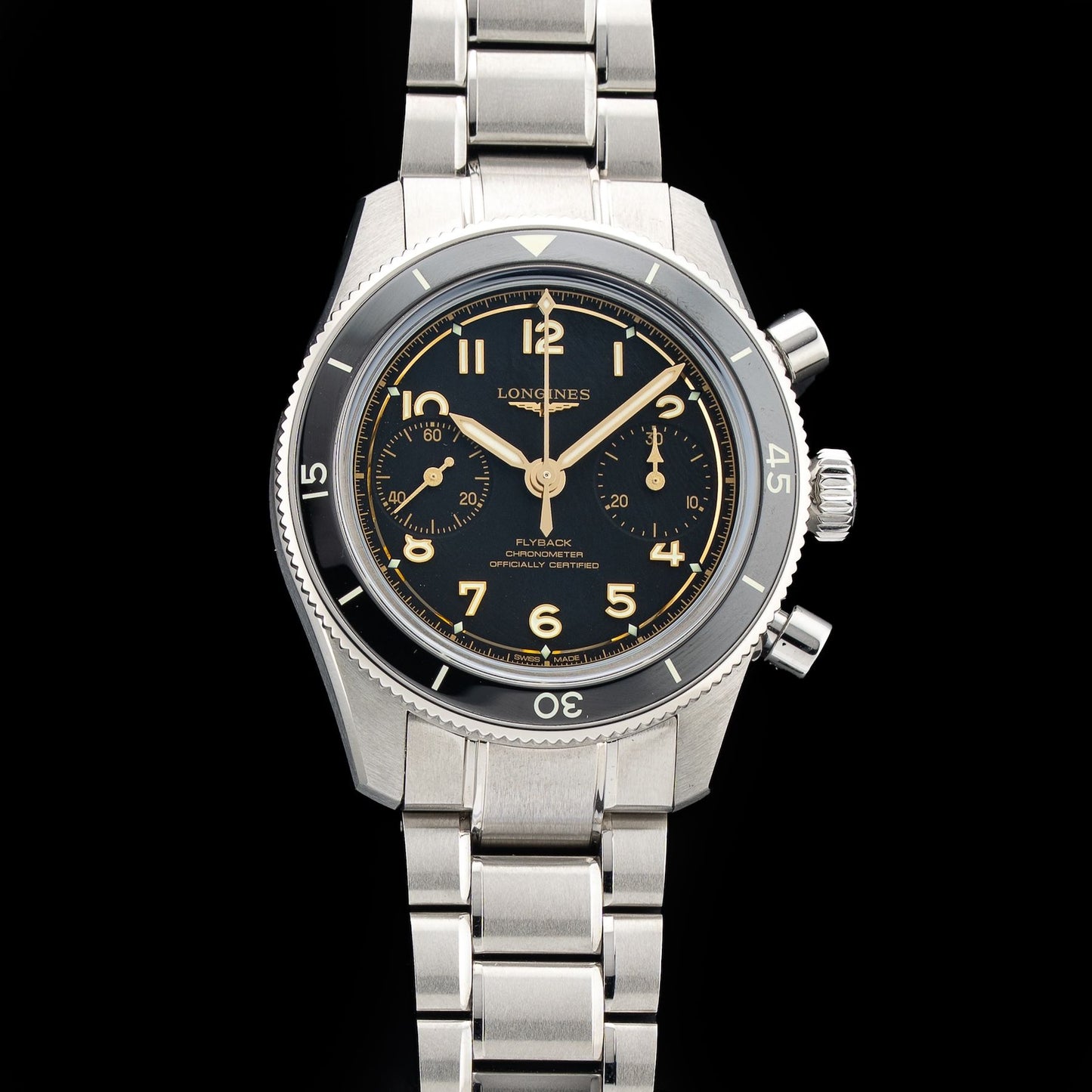 Longines Spirt Pilot Flyback L3.721.4.53.6