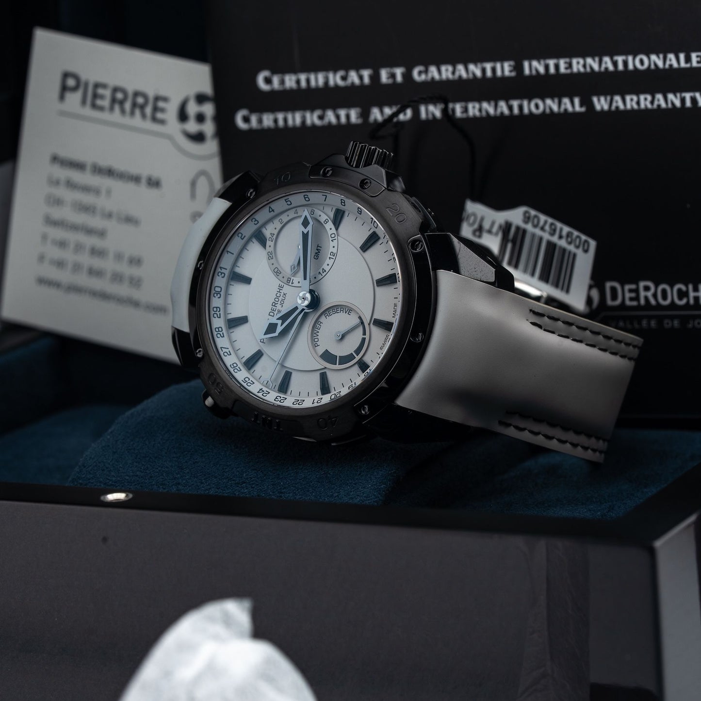 Pierre DeRoche TNT GMT Power Reserve 43