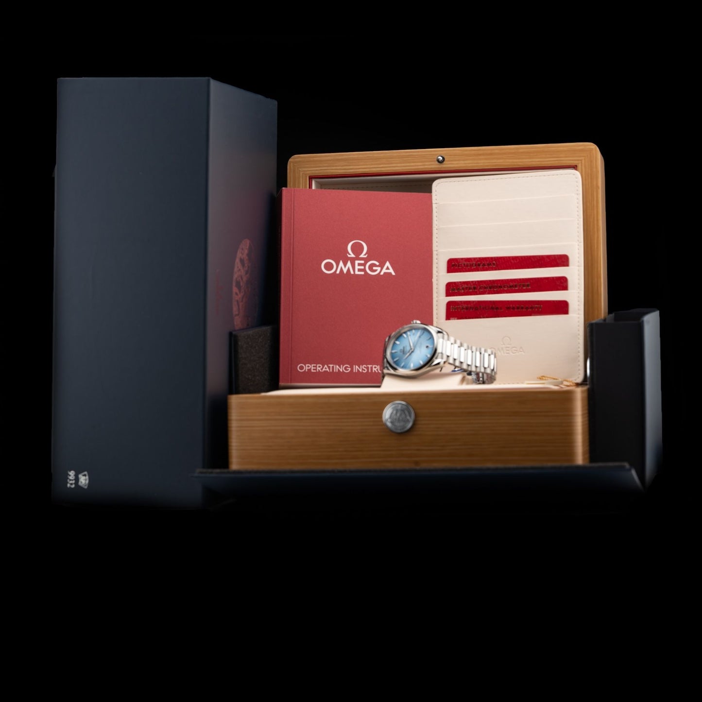 Omega 220.10.38.20.03.004 Seamaster Aqua Terra 150M Co-Axial Master Chronometer 38mm Summer Blue