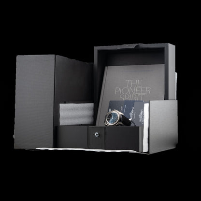 Longines L2.838.1.53.2 Pilot Majetek Black Dial on Strap