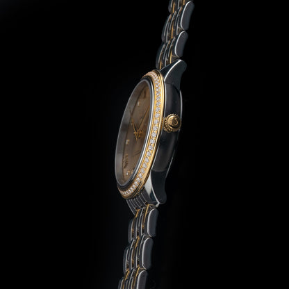Omega 434.25.34.20.58.001 De Ville Prestige 34mm Yellow Gold on Steel