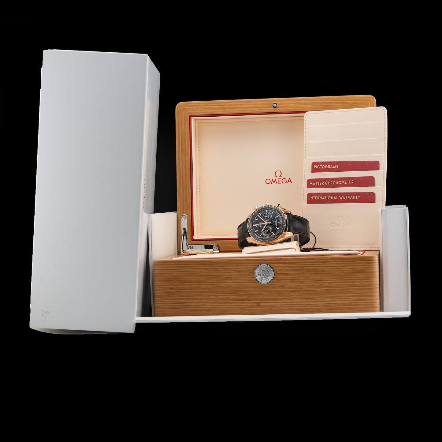 Omega Speedmaster Moonwatch Master Chronometer Moonphase 304.63.44.52.01.001