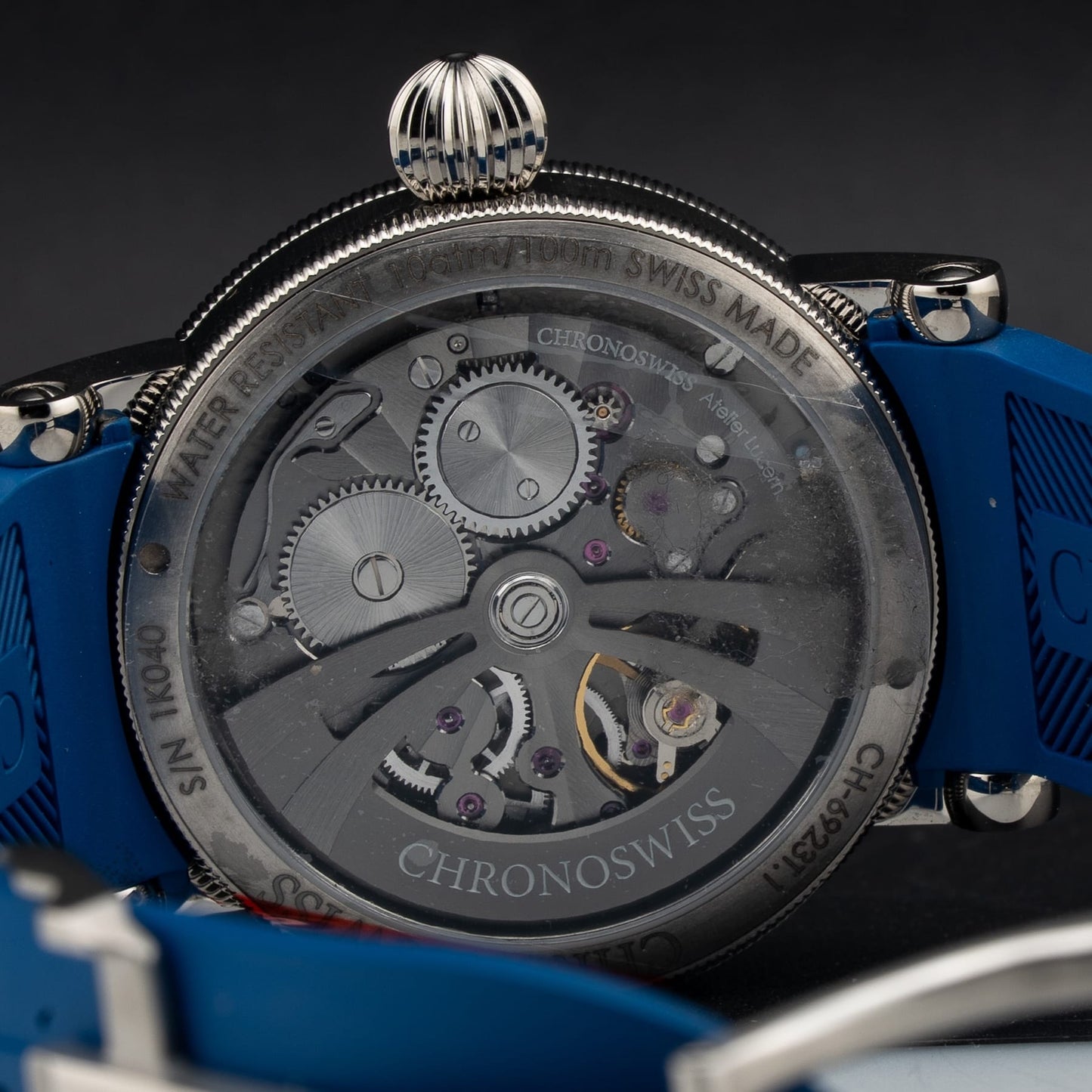 Chronoswiss ReSec Vertical Blue CH-6923T.1-BL Limited