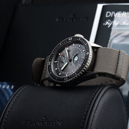 Blancpain Fifty Fathoms Bathyscaphe Complete Calendar Titanium 5054 1210 NAGA