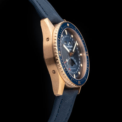Blancpain Fifty Fathoms Bathyscaphe Complete Calendar Gold 5054 3640 O52A