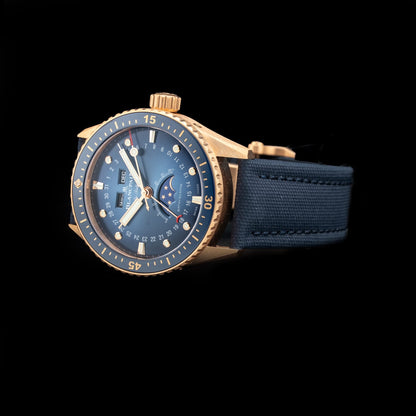 Blancpain Fifty Fathoms Bathyscaphe Complete Calendar Gold 5054 3640 O52A
