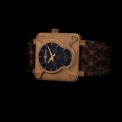 Bell & Ross BR 01 Skull Bronze BR0192-SKULL-BR