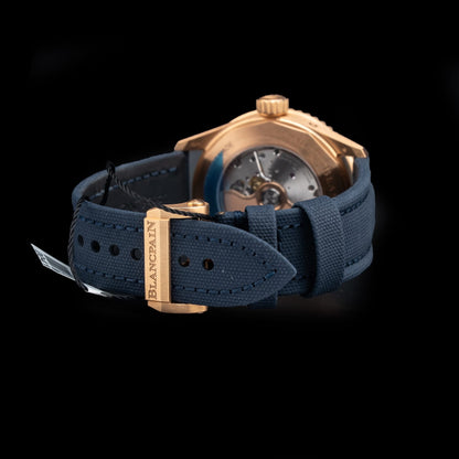 Blancpain Fifty Fathoms Bathyscaphe Complete Calendar Gold 5054 3640 O52A