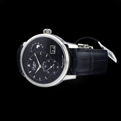 Glashütte Original PanoMaticLunar on Leather Strap 1-92-14-01-03-61