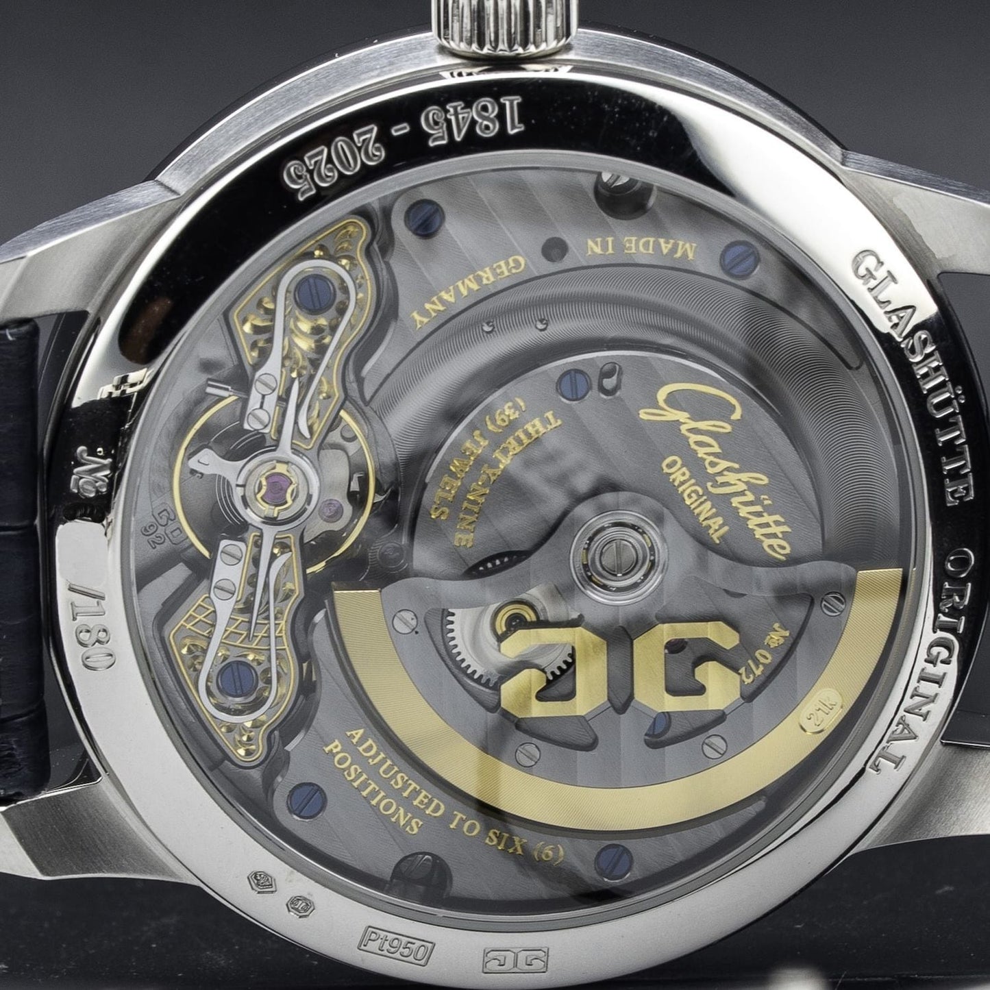 Glashütte Original PanoMaticLunar on Leather Strap 1-92-14-01-03-61