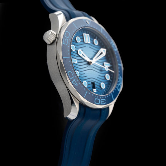Omega 210.32.42.20.03.002 Seamaster Diver 300M Summer Blue On Strap