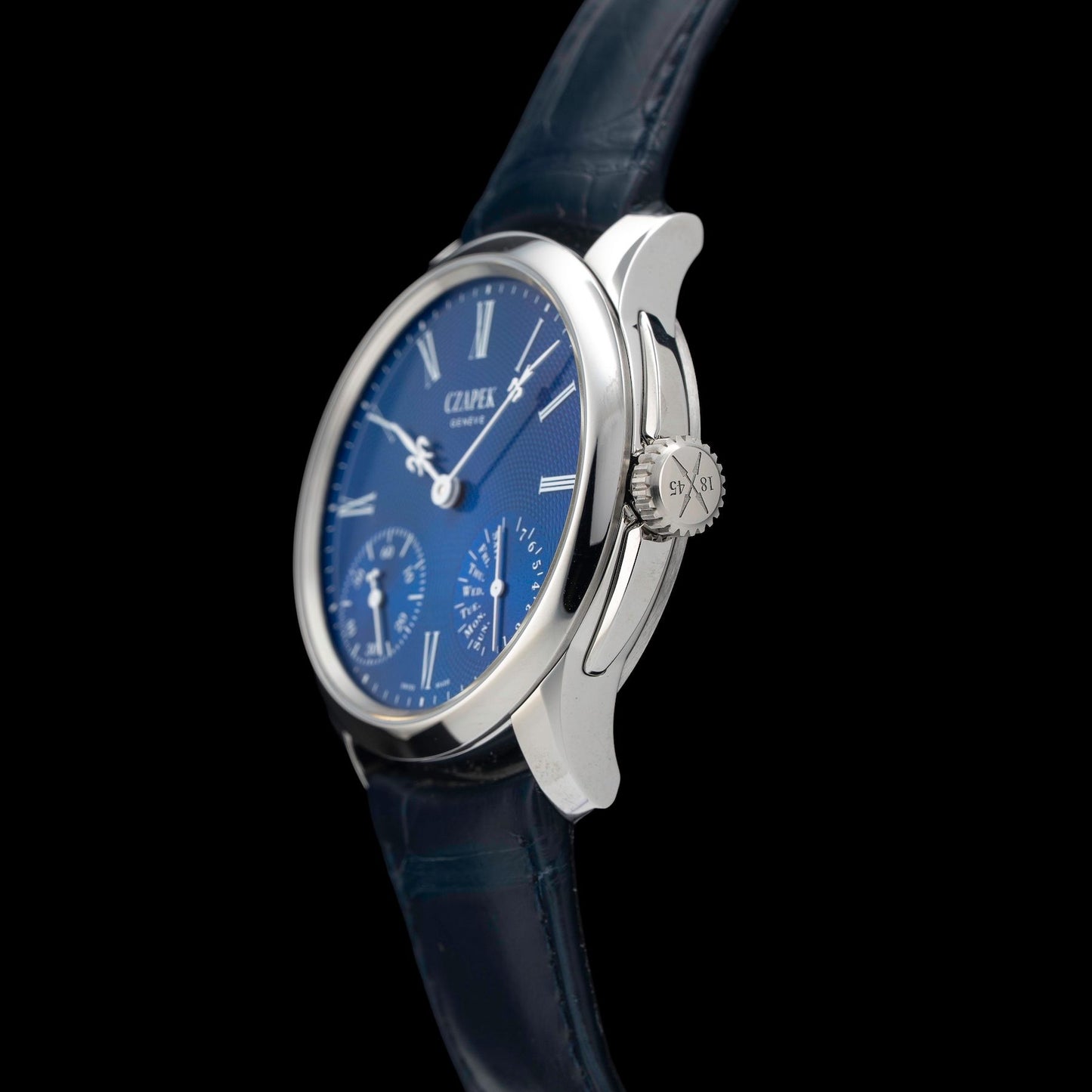 Czapek 1031 Quai Des Bergues Sapphire Blue S 38.5mm