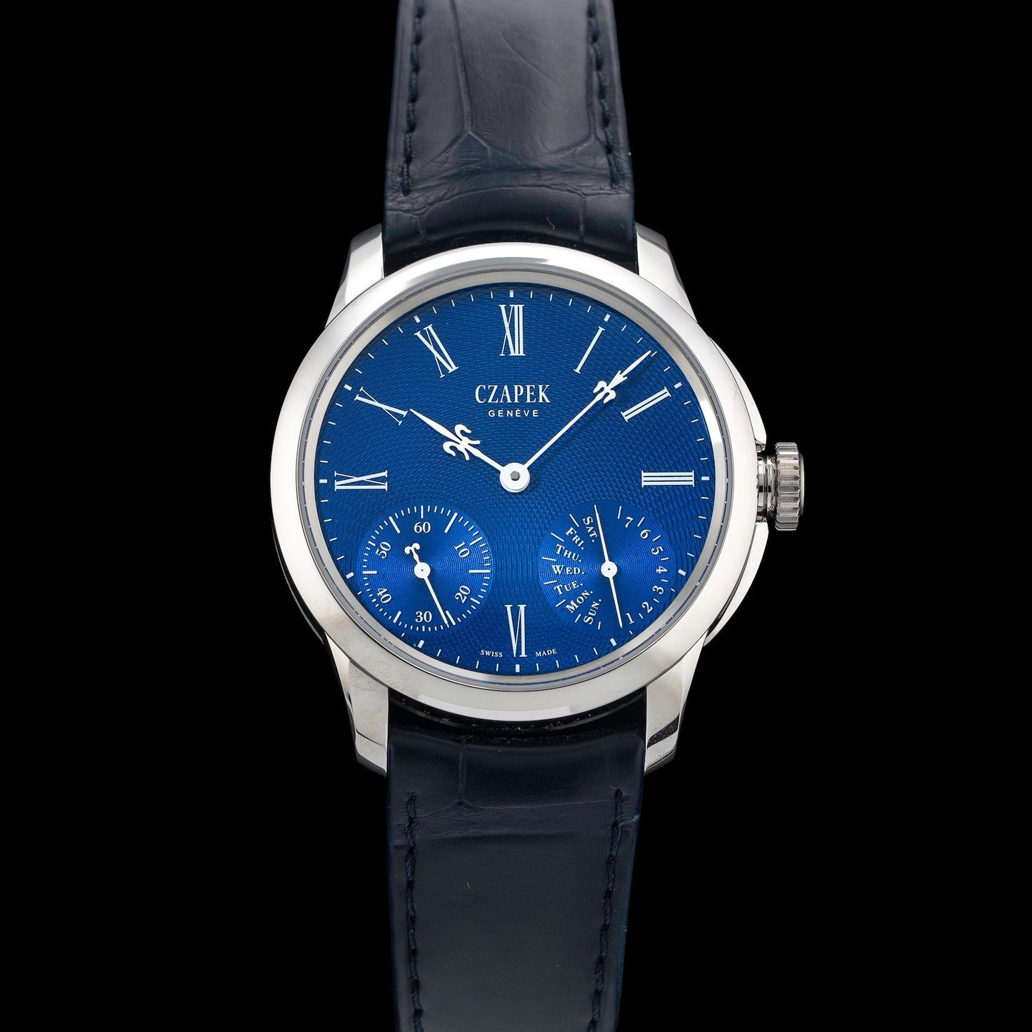 Czapek 1031 Quai Des Bergues Sapphire Blue S 38.5mm