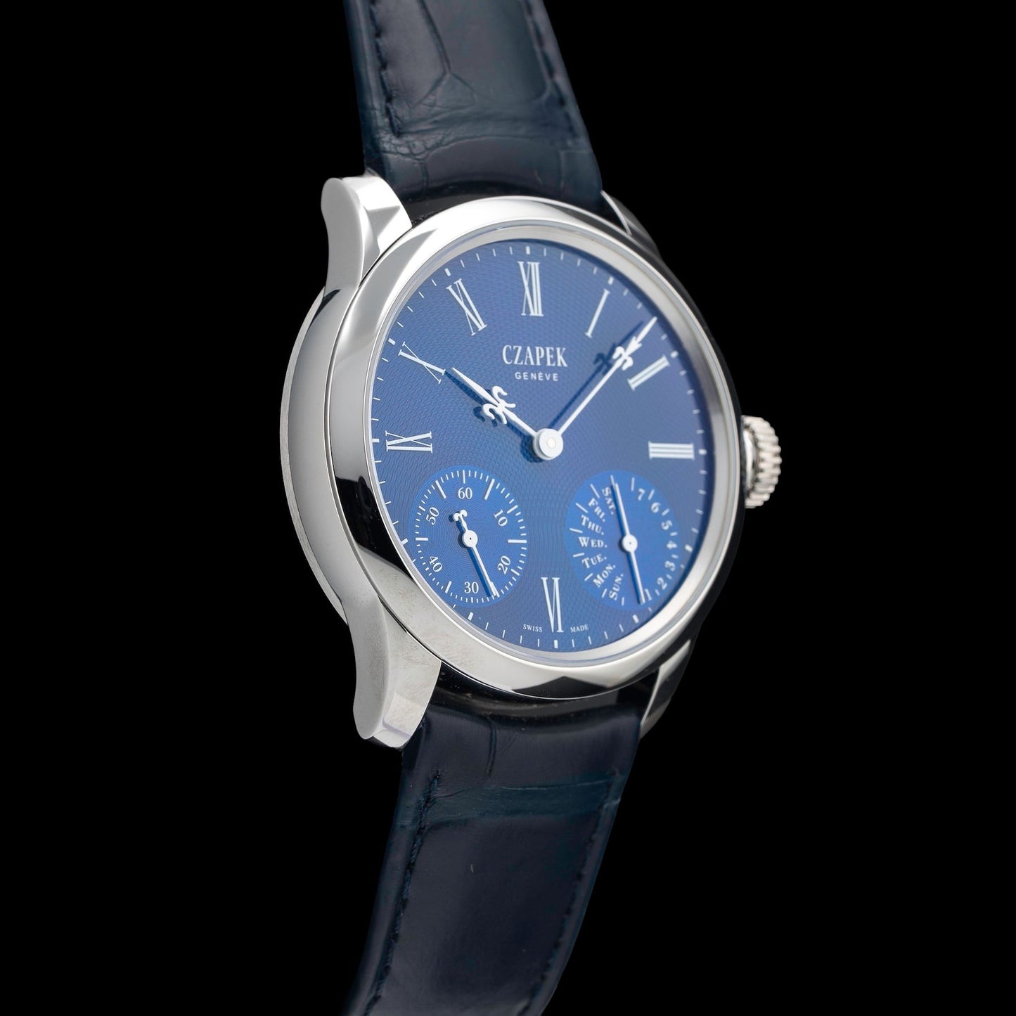 Czapek 1031 Quai Des Bergues Sapphire Blue S 38.5mm