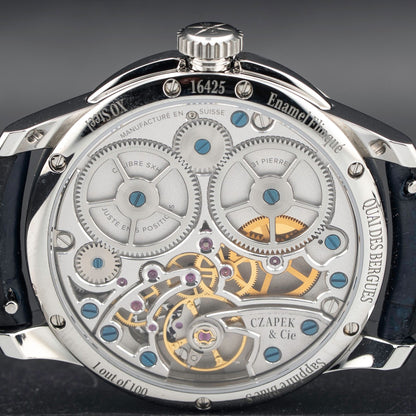 Czapek 1031 Quai Des Bergues Sapphire Blue S 38.5mm
