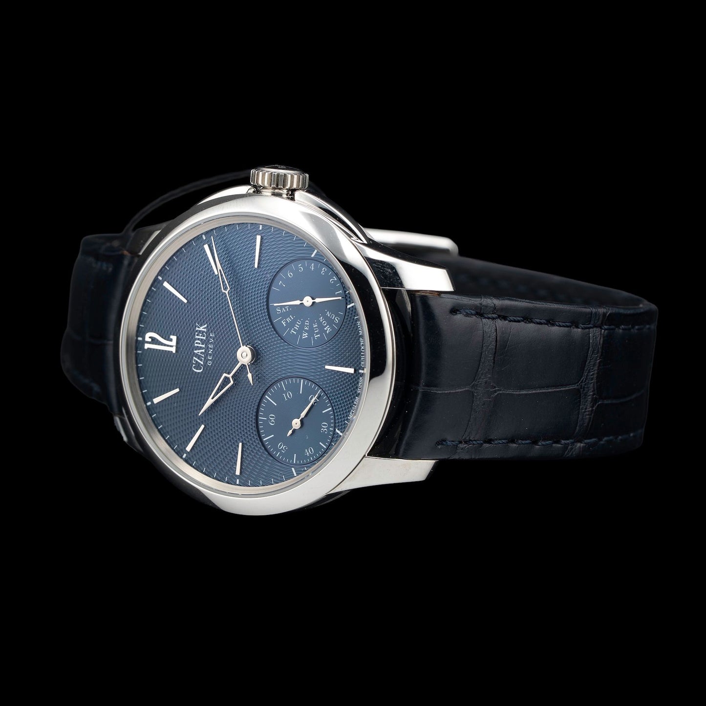 Czapek Quai Des Bergues Aqua Blue S