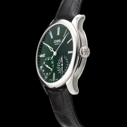 Czapek Quai Des Bergues Emerald Green L