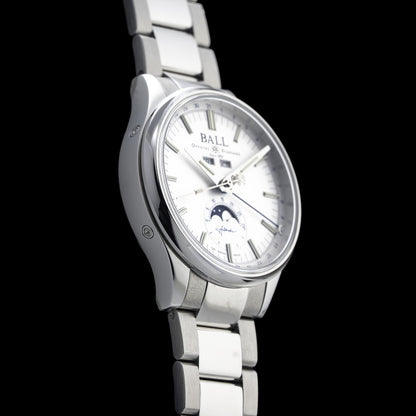 Ball Engineer II Moon Calendar Silver Dial NM3016C-S1J-SL