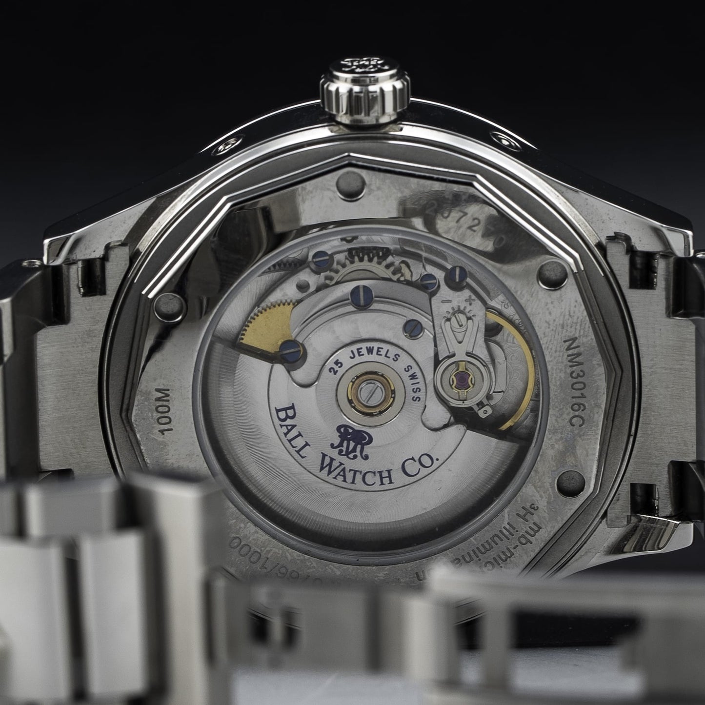 Ball Engineer II Moon Calendar Silver Dial NM3016C-S1J-SL