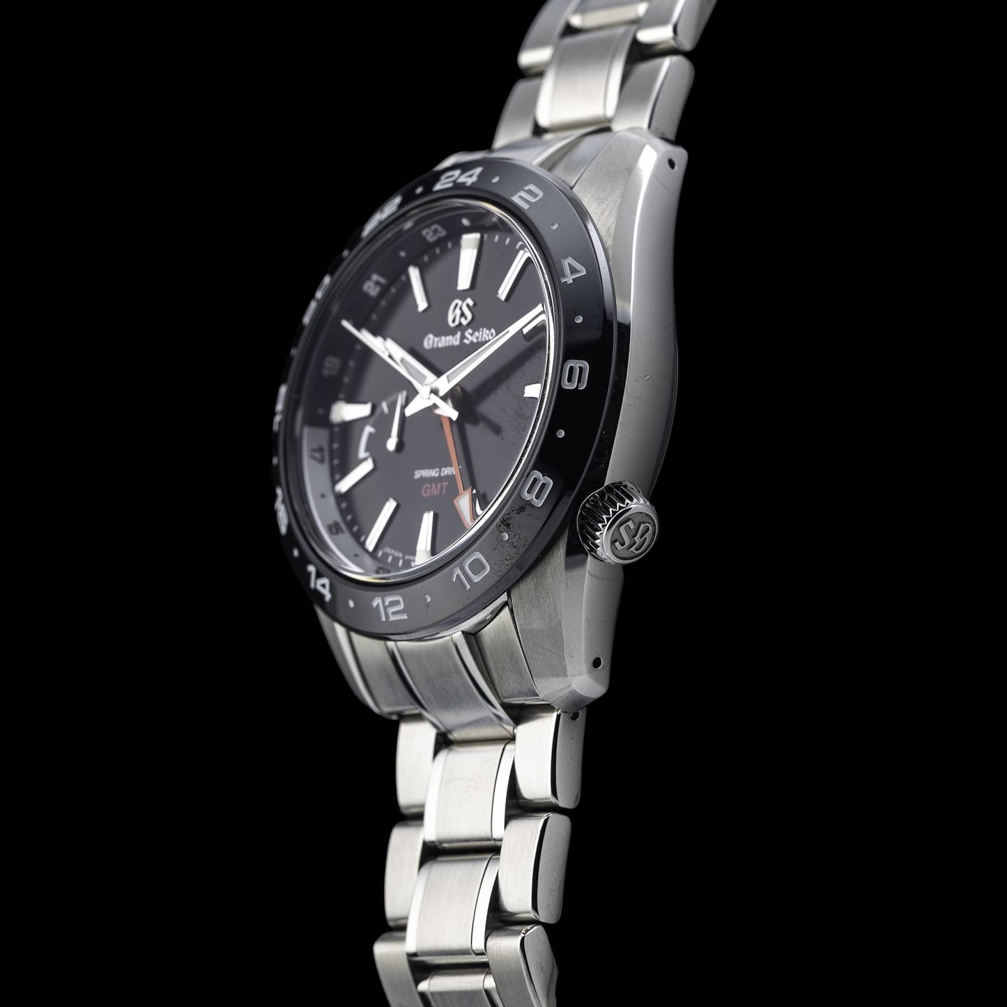 Grand Seiko SBGE253 Sport GMT Spring Drive Black Dial