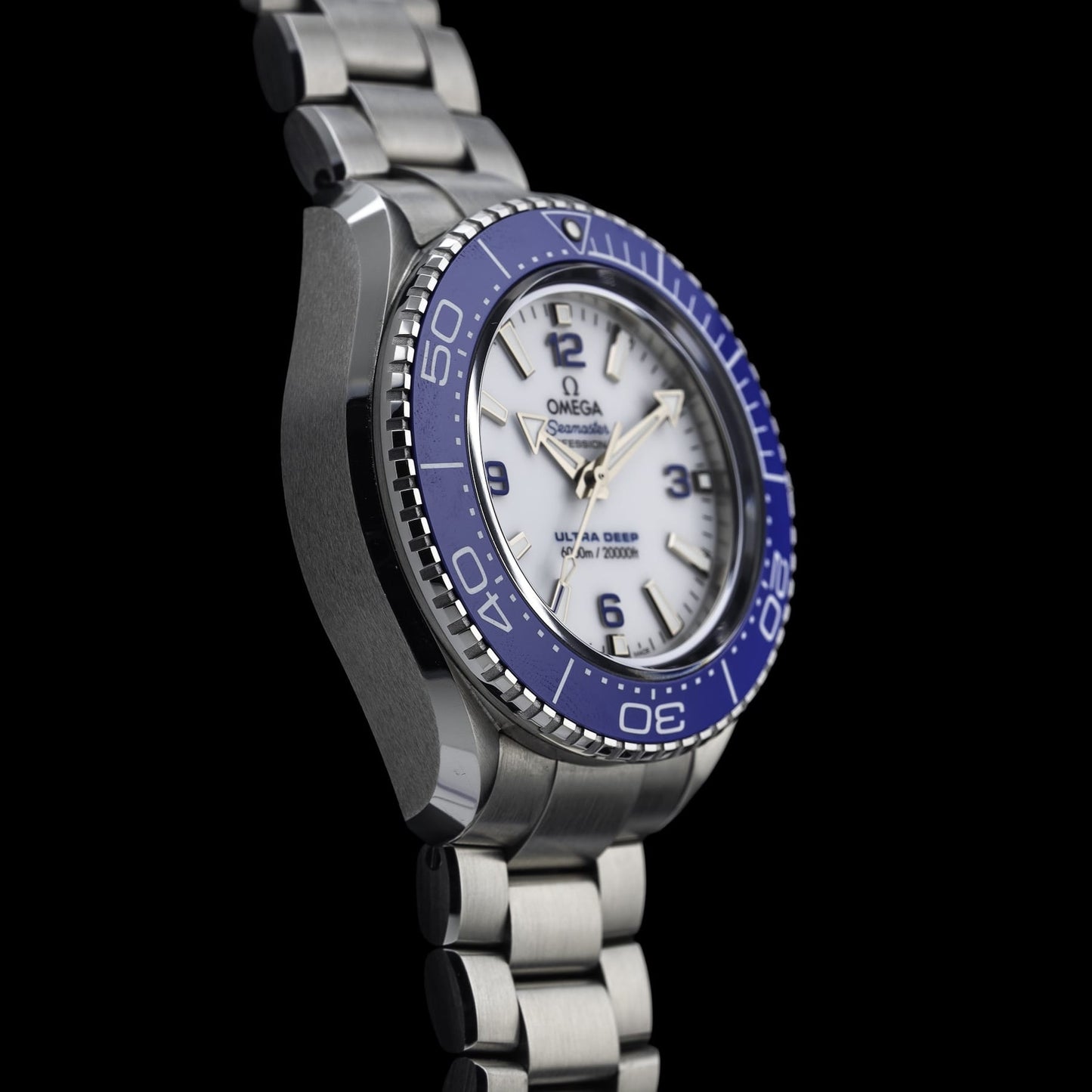 Omega Seamaster Planet Ocean 6000m Ultra Deep White Dial 215.30.46.21.04.001