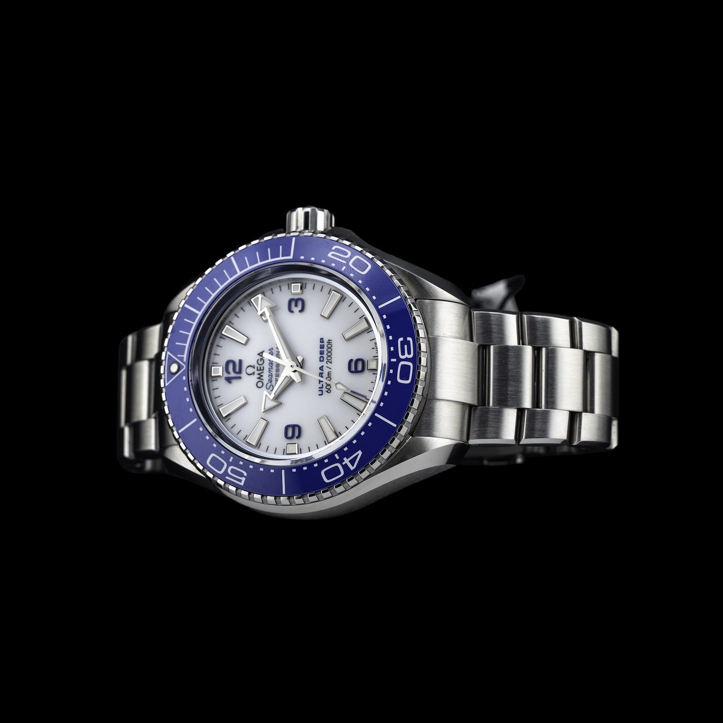 Omega Seamaster Planet Ocean 6000m Ultra Deep White Dial 215.30.46.21.04.001
