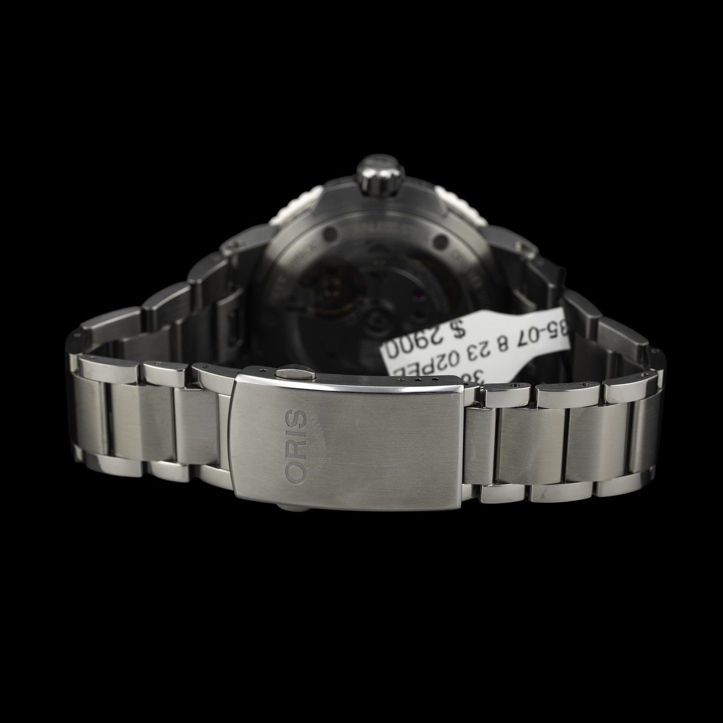 Oris Aquis Date Calibre 400 Bi-Color Blue Dial on Bracelet