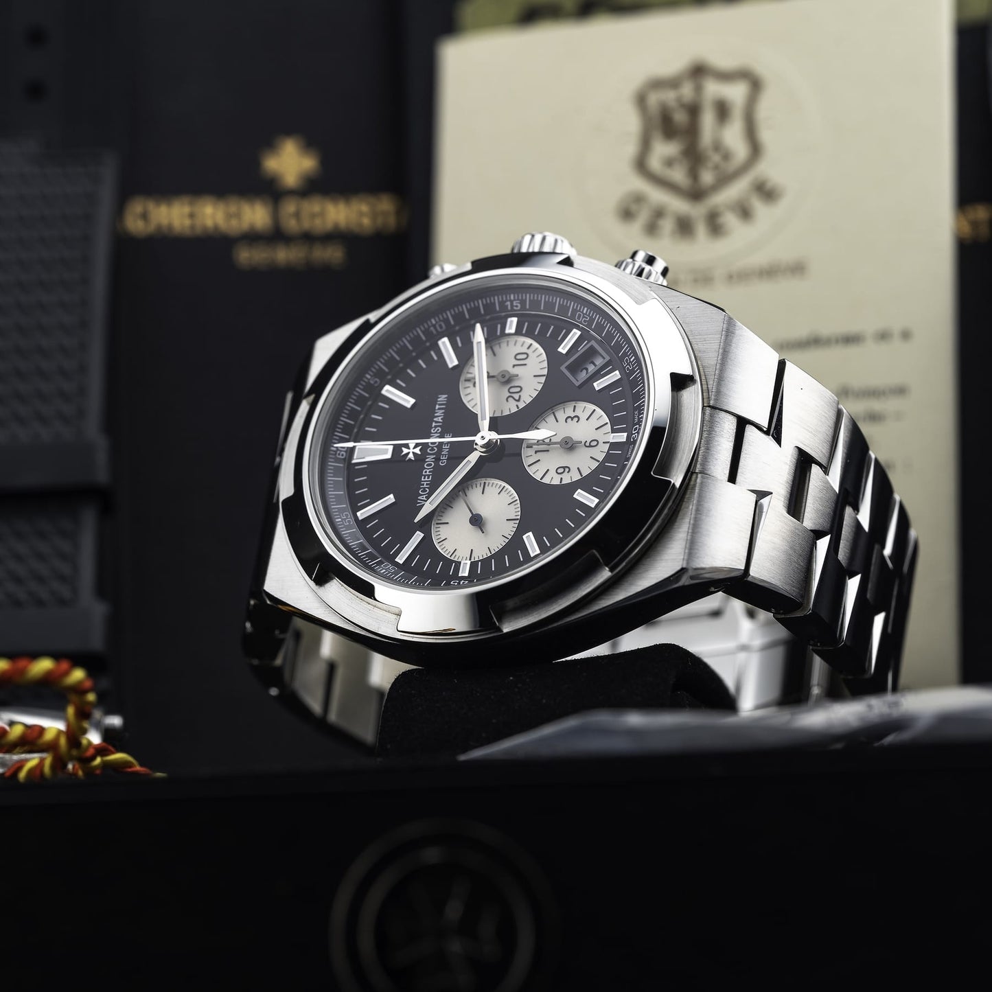 Vacheron Constantin Overseas Chronograph Reverse Panda 5500V/110A-B481