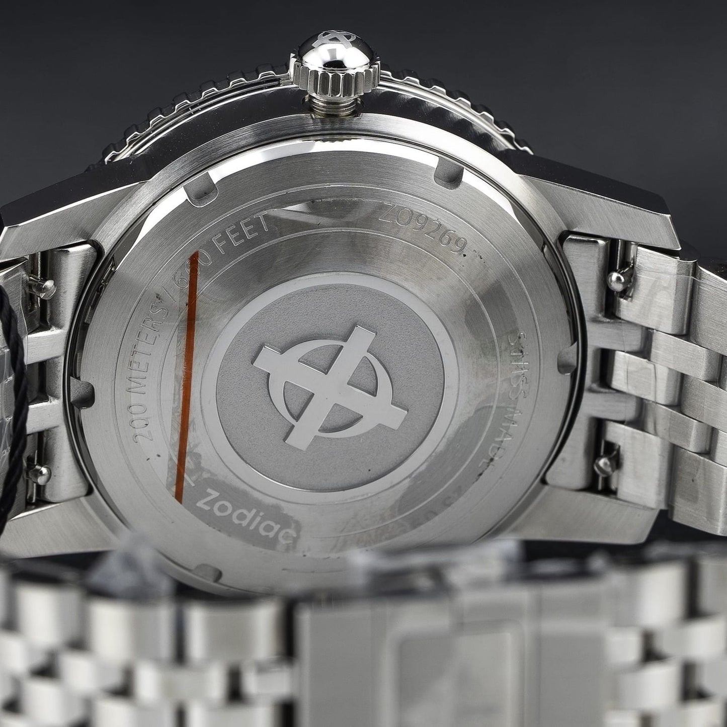 Zodiac Super Sea Wolf Automatic Stainless Steel ZO9269