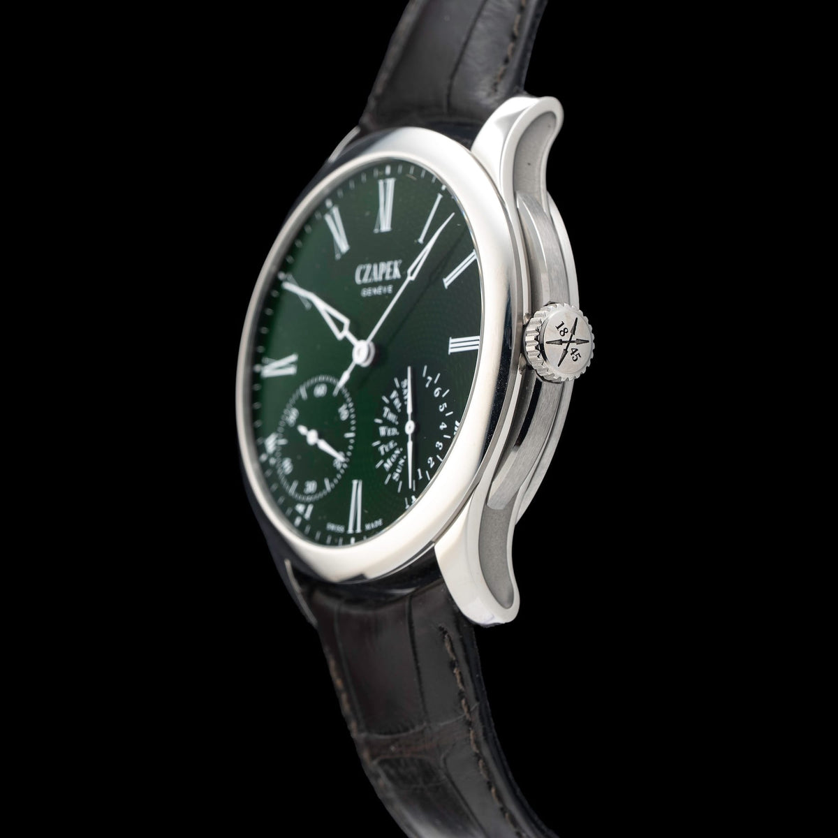 Czapek Quai Des Bergues Emerald Green L